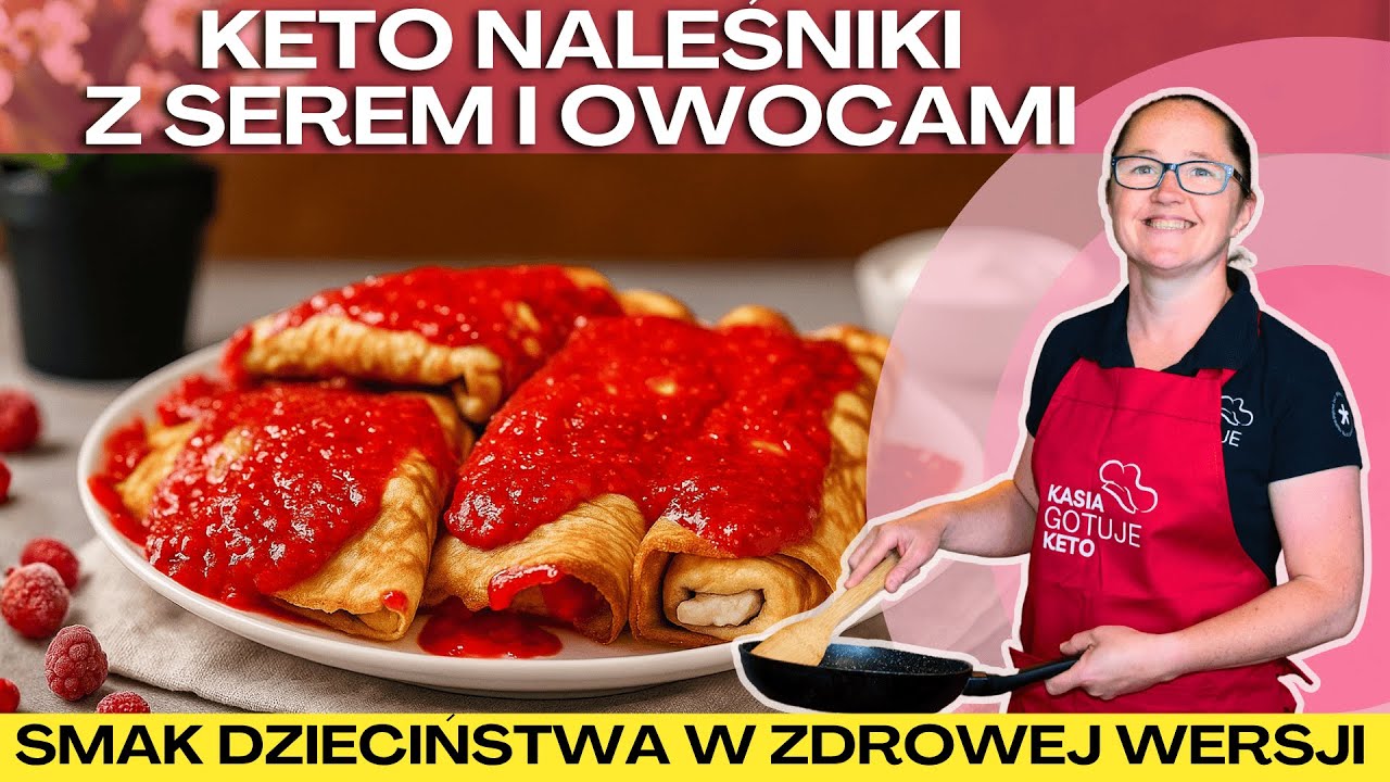 SZYBKIE, PYSZNE I ZDROWE - KETO NALEŚNIKI Z OWOCAMI💓