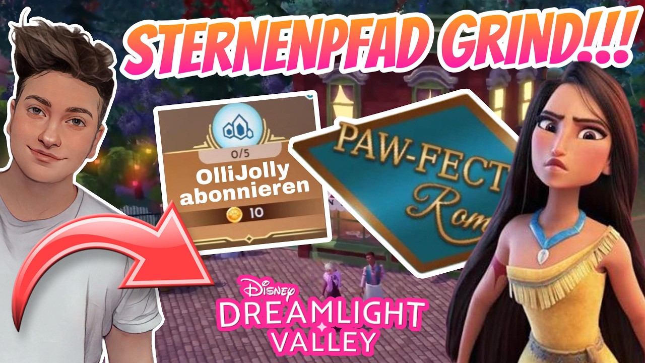 🔴 5 WOCHEN bis POCAHONTAS!!! 😍 STERNENPFAD GRIND & QUATSCHEN | Disney Dreamlight Valley