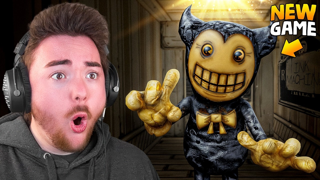 OUT OF THE INK MACHINE!!! (Full Game) | Bendy and The Ink Machine (Fangame)