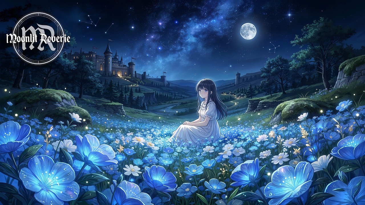 Midnight Flowers | Celtic Fantasy Music | Medieval Fantasy Music for Focus & Relaxation