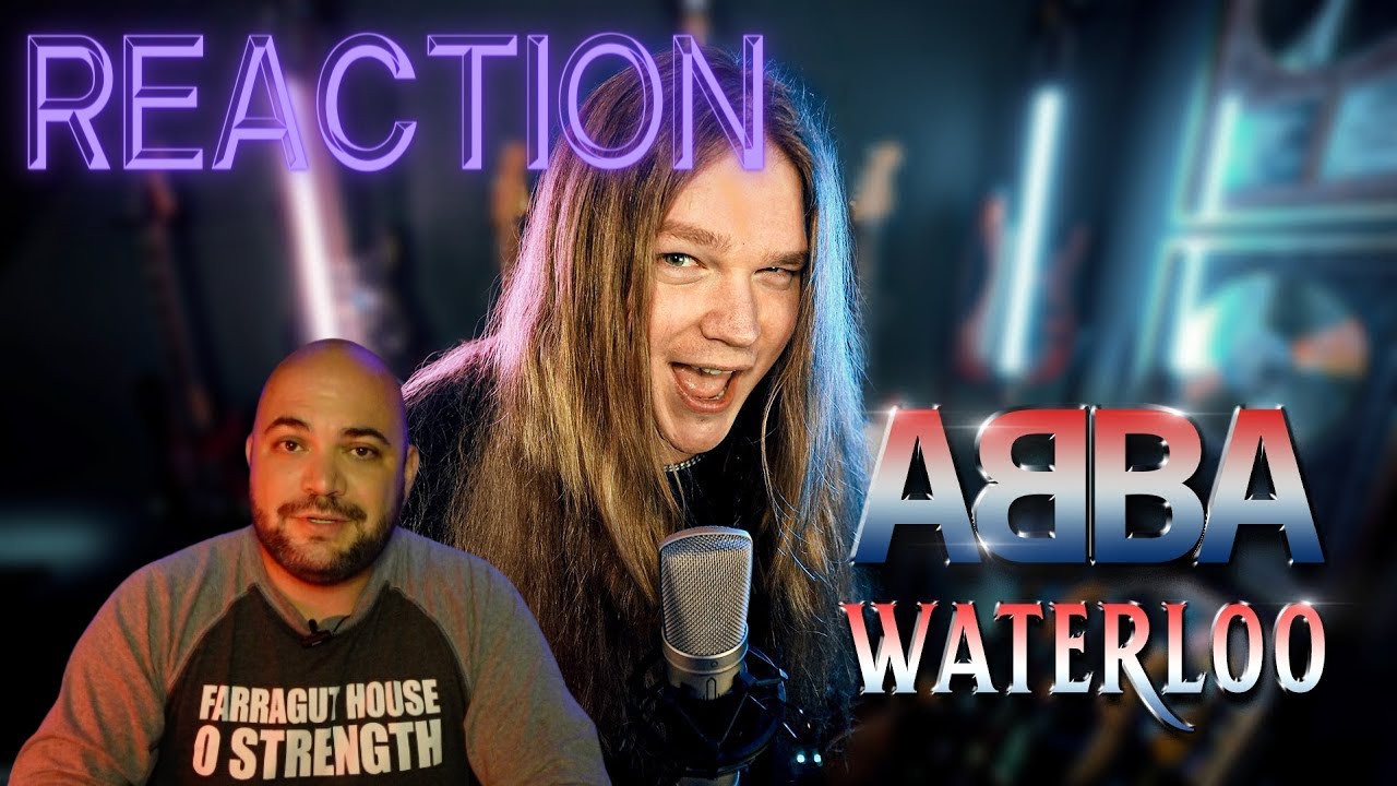 Tommy Johansson - WATERLOO (ABBA) Metal Cover |REACTION|