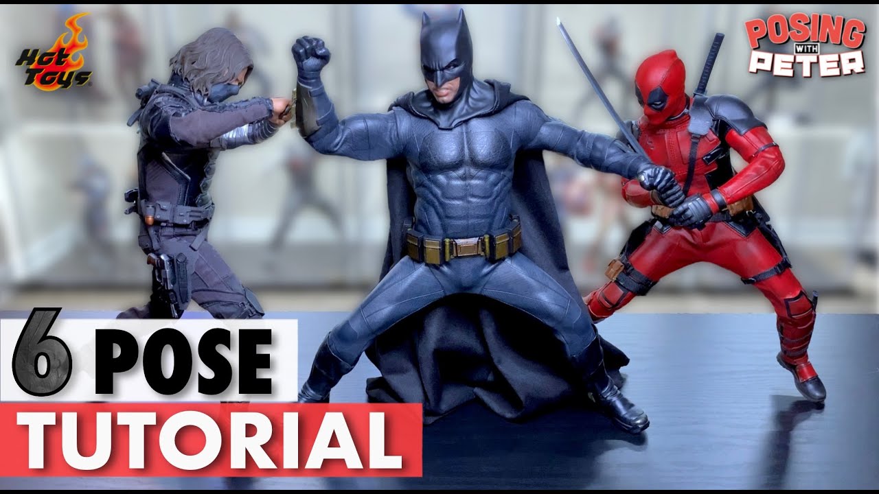 Hot Toys Batman Pose Tutorial | Justice League | Posing with Peter