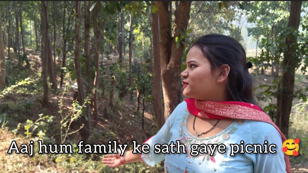 Aaj hum gaye family ke sath picnic  🥰 |#vlog #familyfriendly #love |