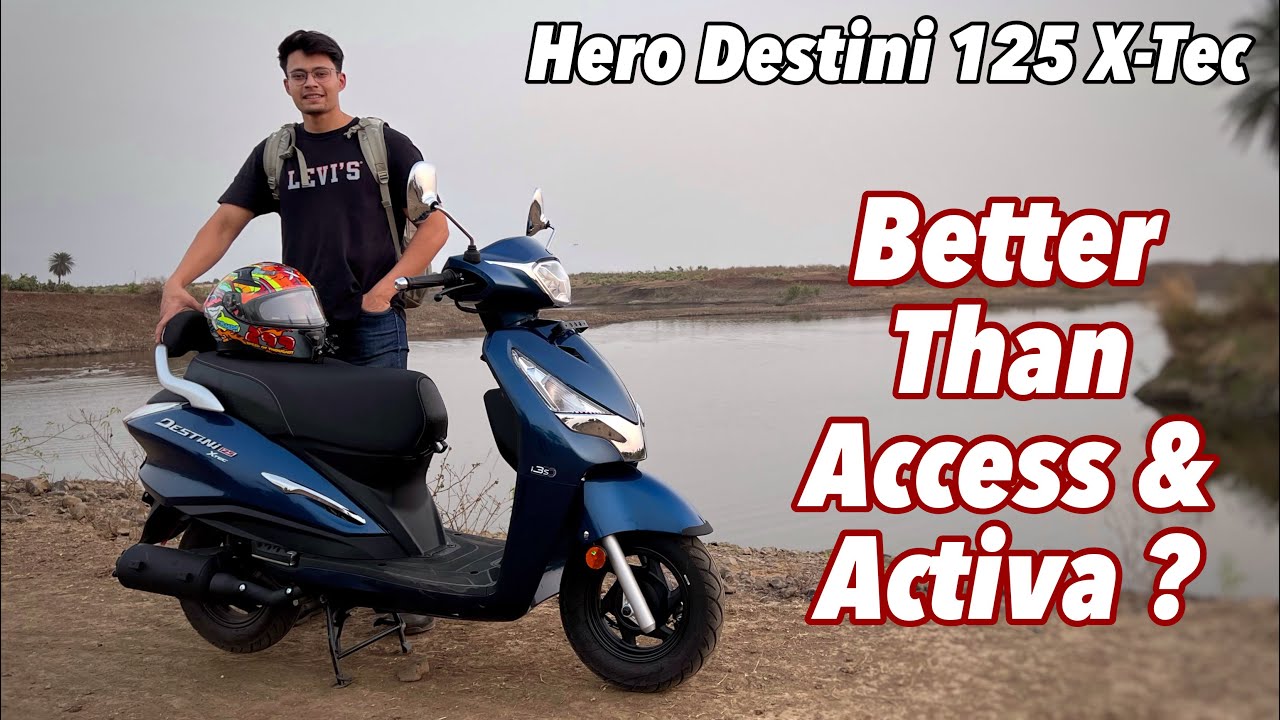 2022 Hero Destini 125 X-TEC Review - Perfect Combination of Style and Technology !!!