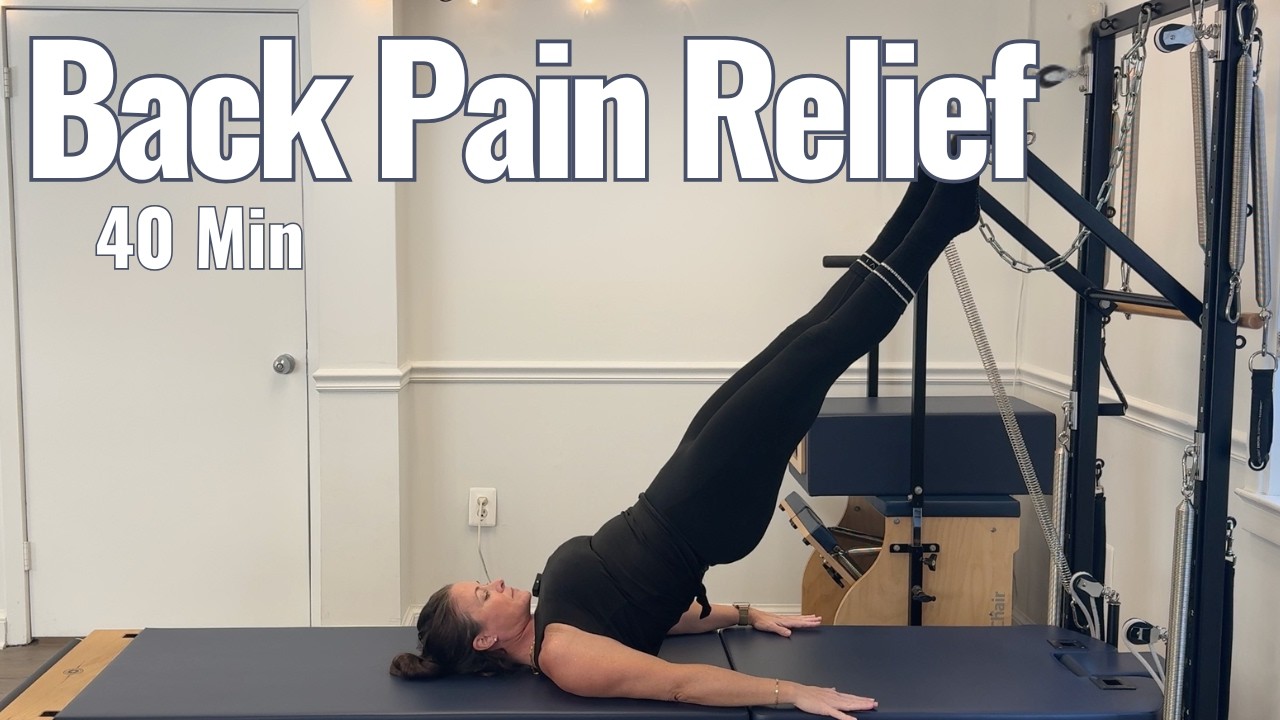 30-Minute Pilates for Back Pain Relief | Tower & Mat | Gentle Strength & Mobility