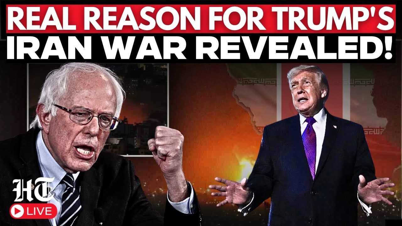 Bernie Sanders LIVE: Trump's Iran War Plan Exposed In Explosive Discussion | Netanyahu News |US News