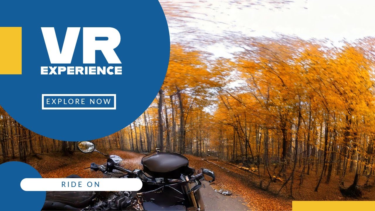 360 VR Experience | Ride Through Autumnal Rootstown, Ohio | Portage County #motorcycle #metaquest3