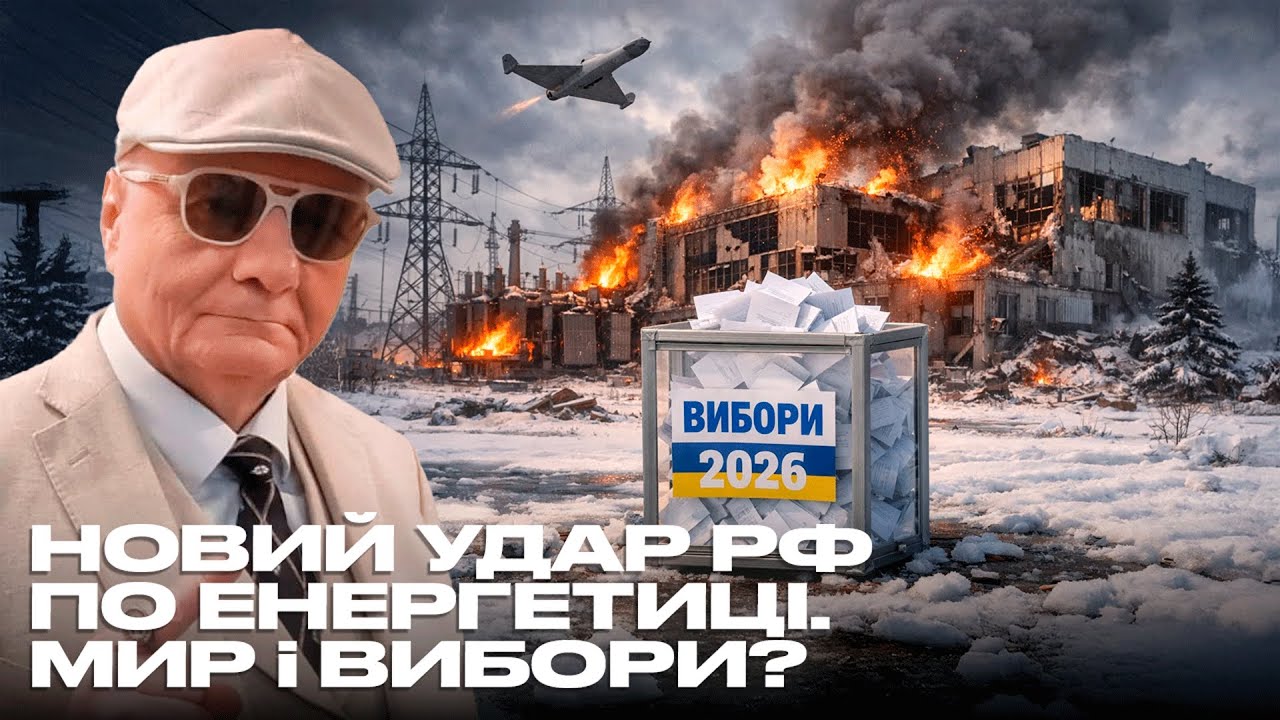 НОВИЙ УДАР РФ ПО ЕНЕРГЕТИЦІ. МИР і ВИБОРИ?