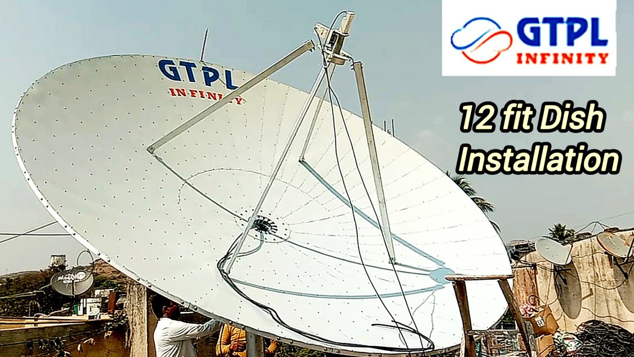 GTPL Hathway infiniti 12 fit Dish installation