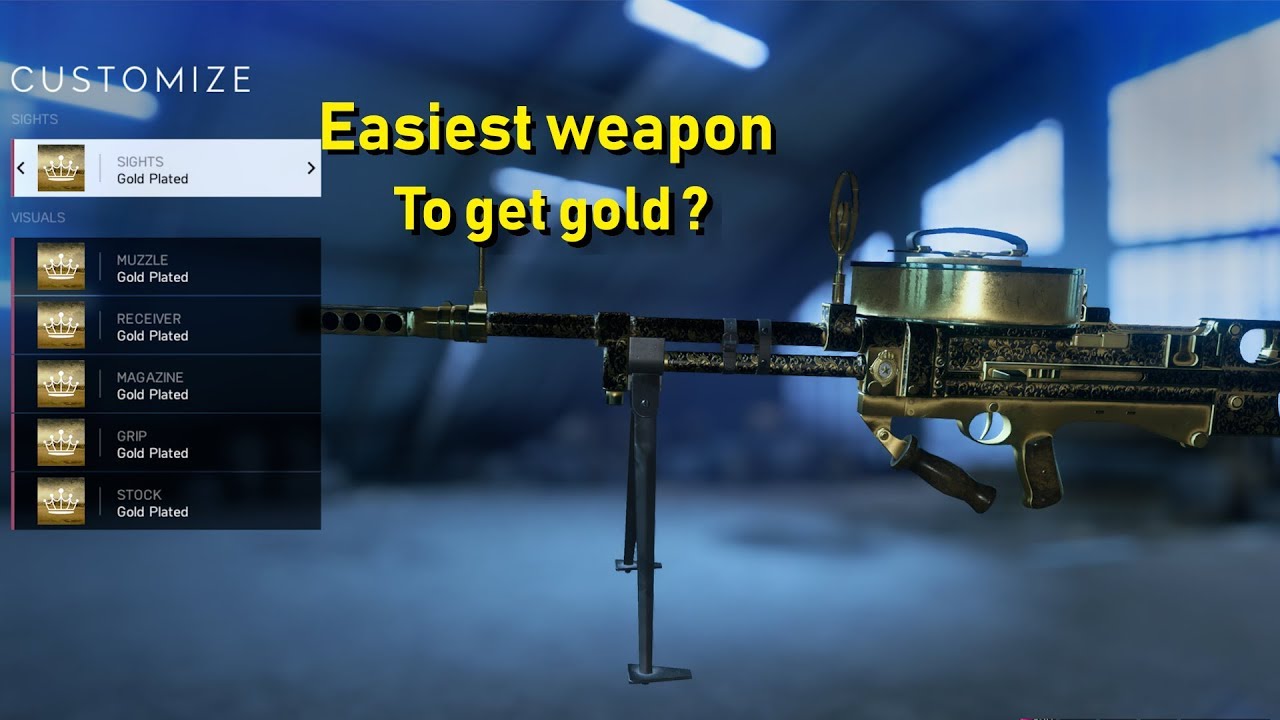 Getting gold on all battlefield 5 guns Ep:2 VGO