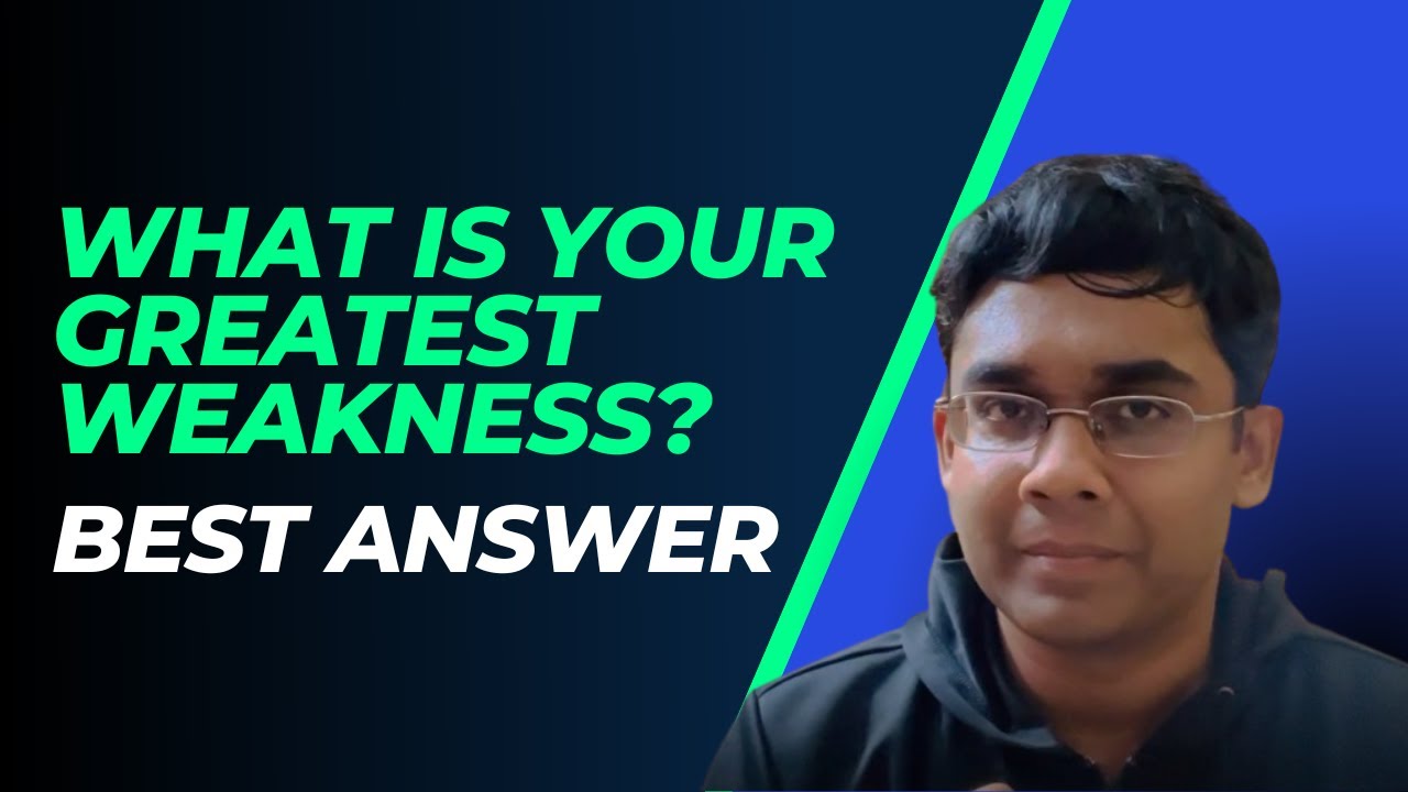 What Are Your Weaknesses Best Answer | Interview Questions And Answers | Sandeep Das