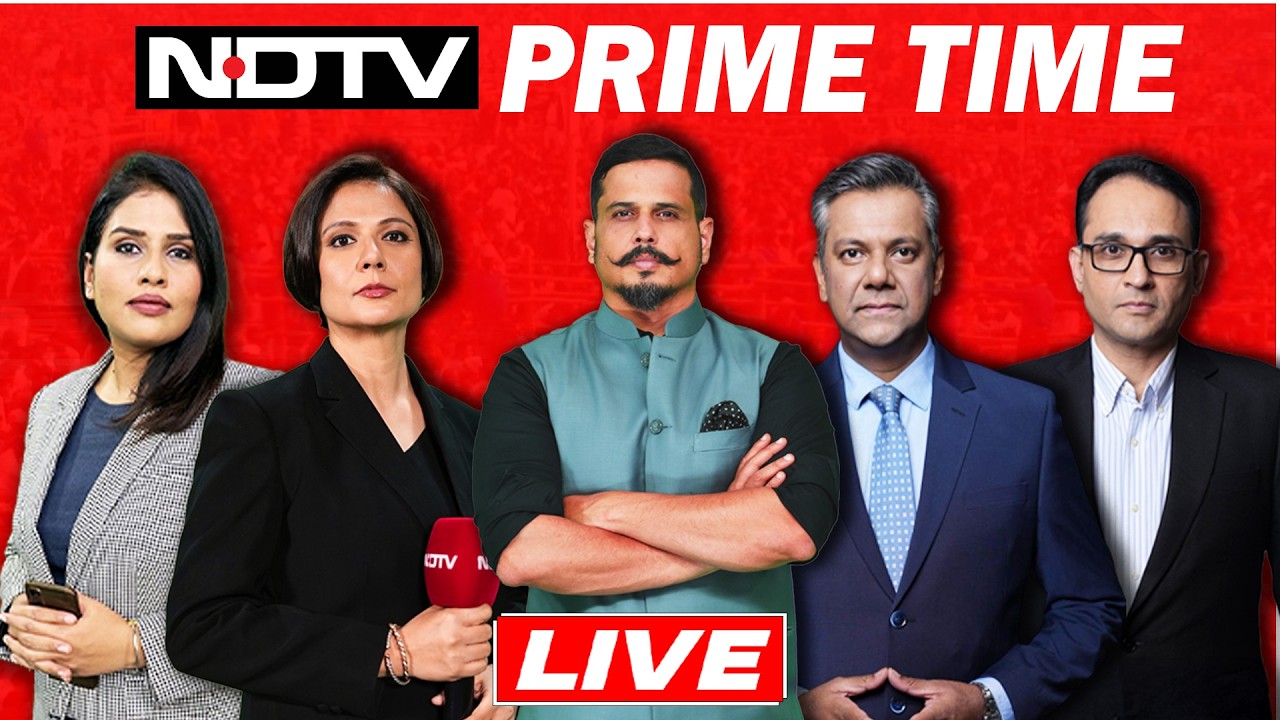 NDTV 24x7 LIVE TV | TVK's Vijay Vs DMK | Kerala Chief Minister Suspense | Trump Lands In China