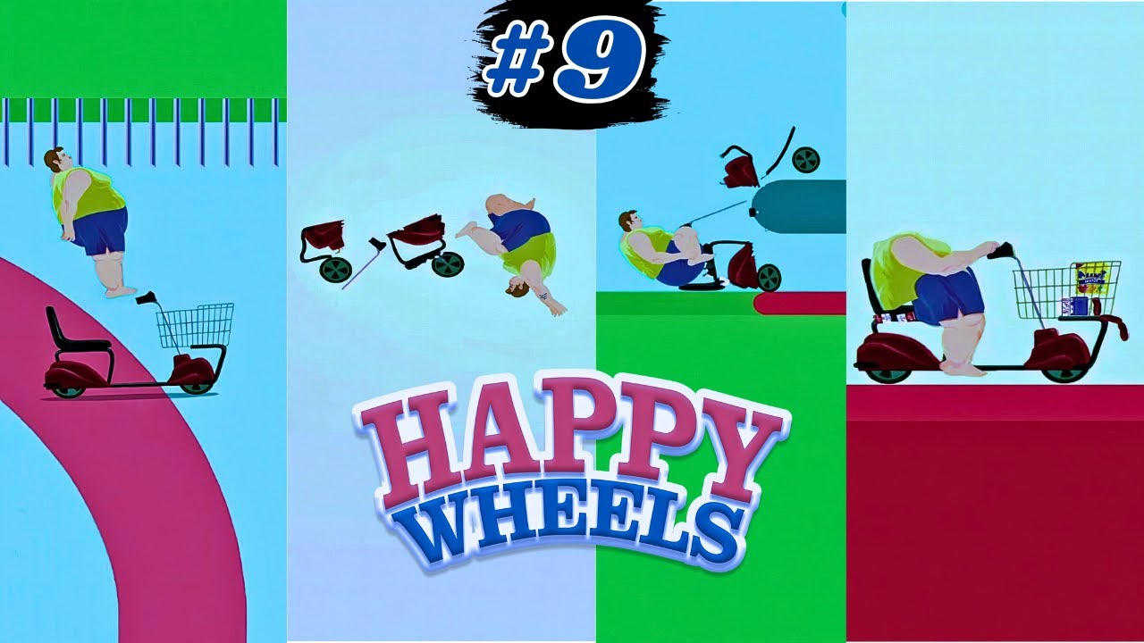 Happy Wheels Part-9 |Pagla Gaye Ab|