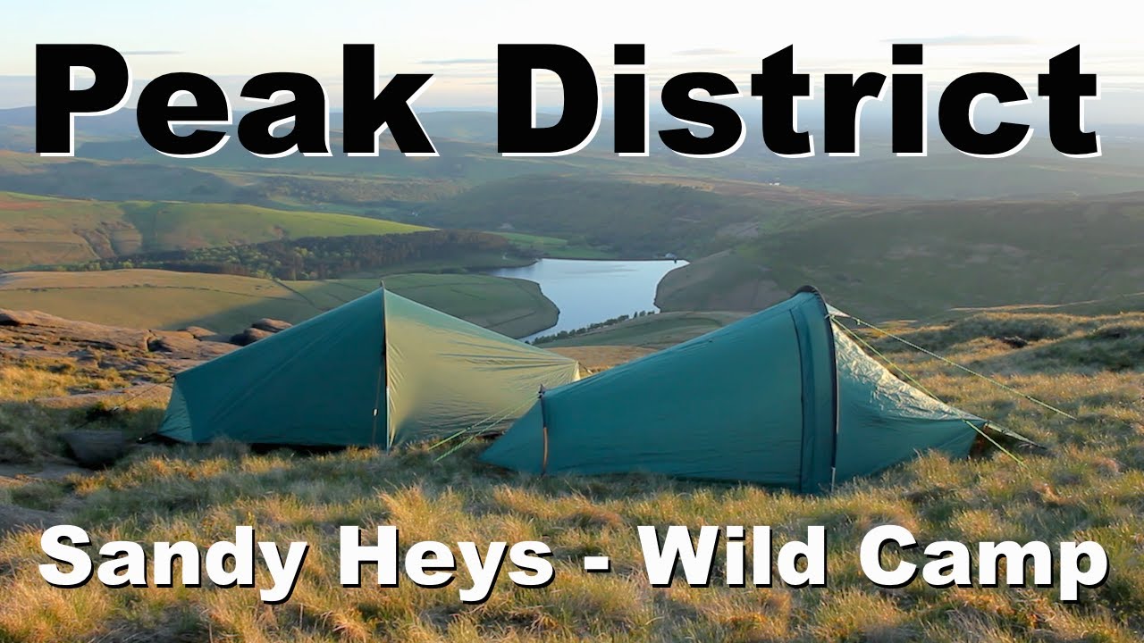 Peak District - Wild Camping - Sandy Heys on Kinder Scout