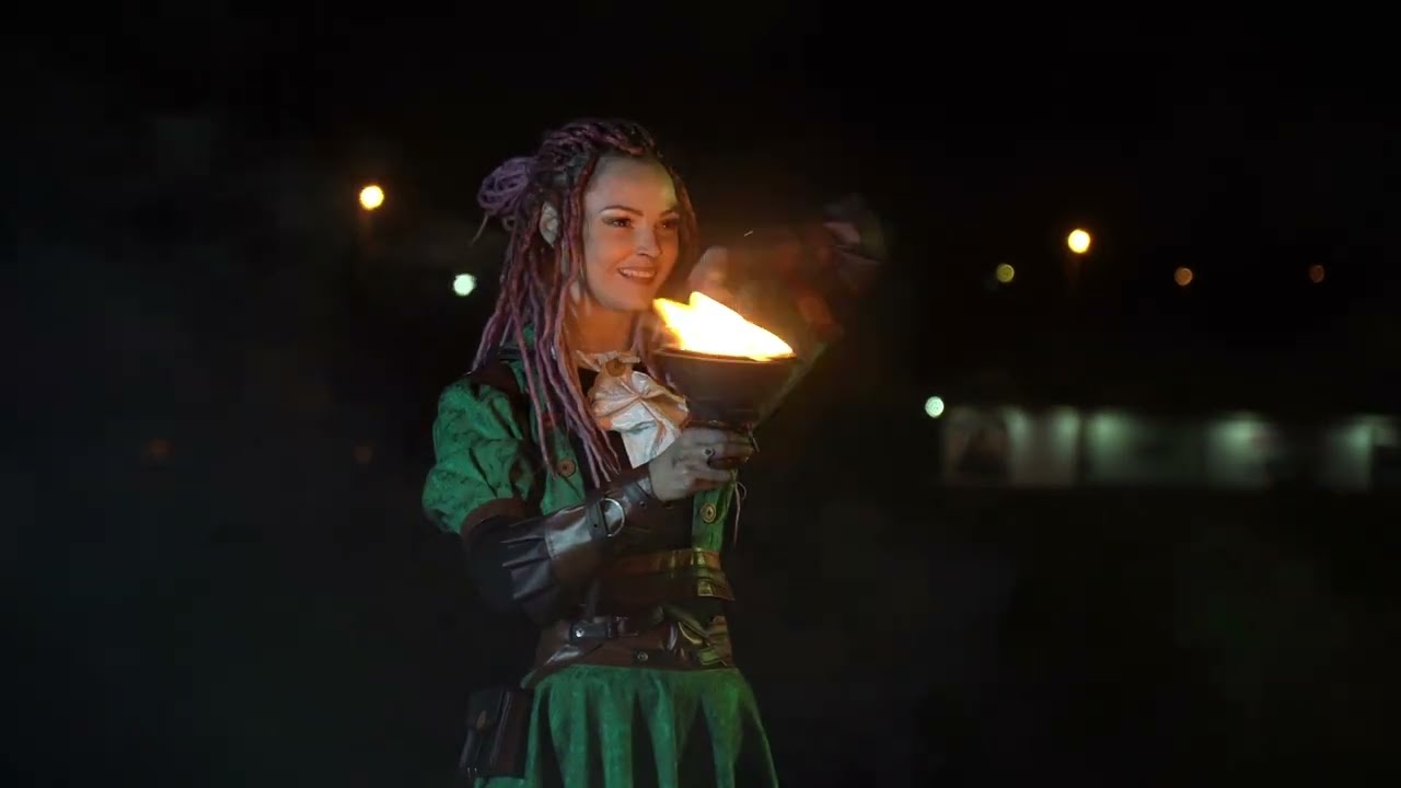 LUMOS: Рандеву (дуэт). Фаер-шоу, огненное шоу, Иркутск. FULL