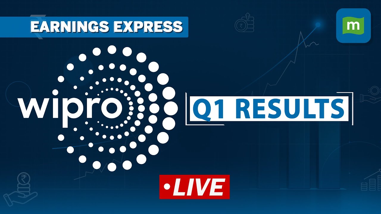 LIVE: Wipro Reports Q1 Earnings |  Management Commentary & Future Outlook
