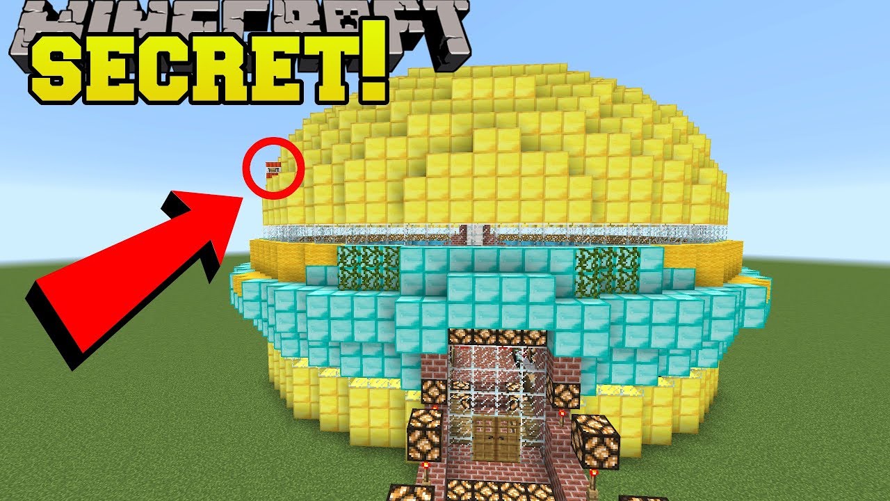 Minecraft: СЕКРЕТ ФАСТ-ФУДА!?! - Найди чудо-кнопку - Пользовательская карта [1]