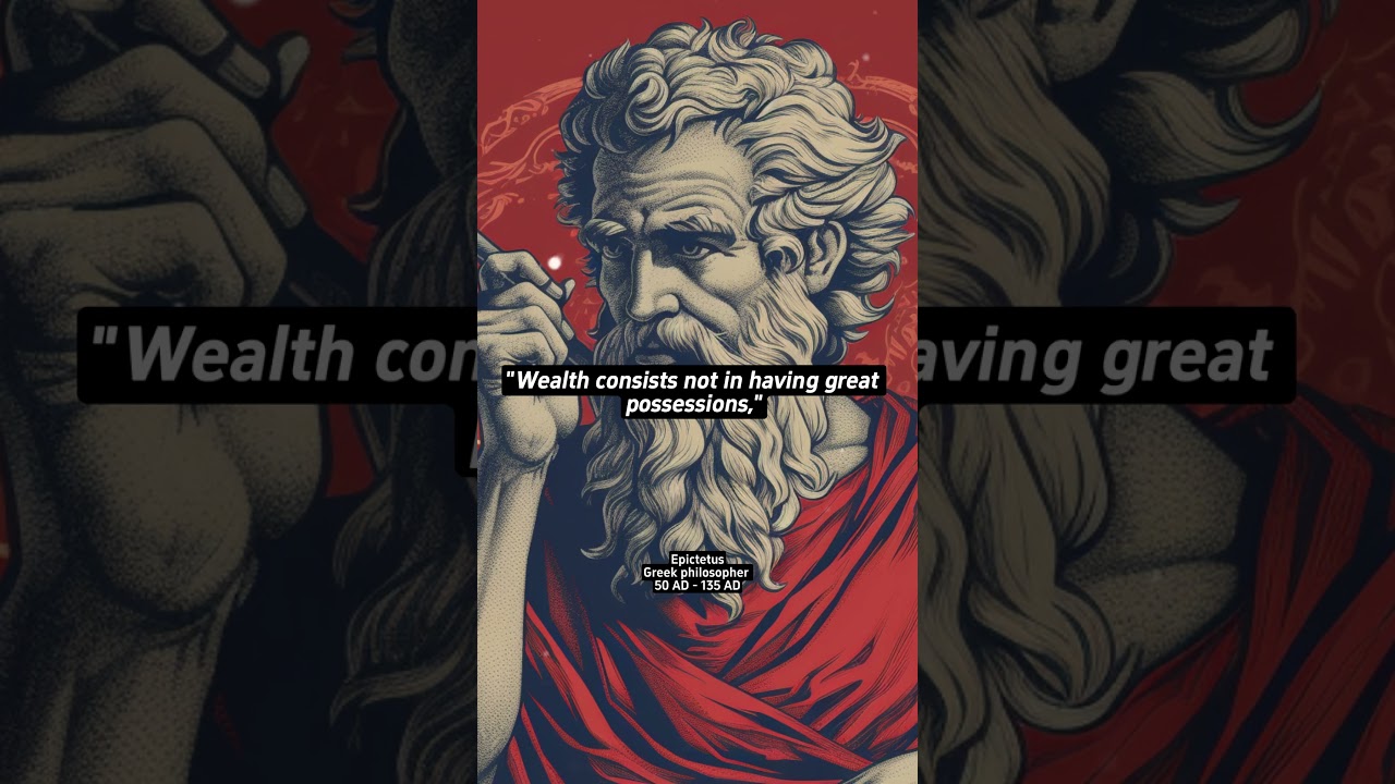 WEALTH consist NOT in... | Greek Philosopher #shorts #quotes #motivation #inspiration #advice