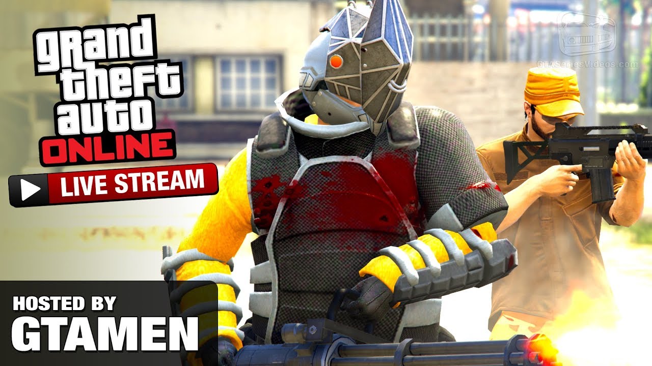 GTA Online Power Mad and Races LIVESTREAM (with Gtamen)