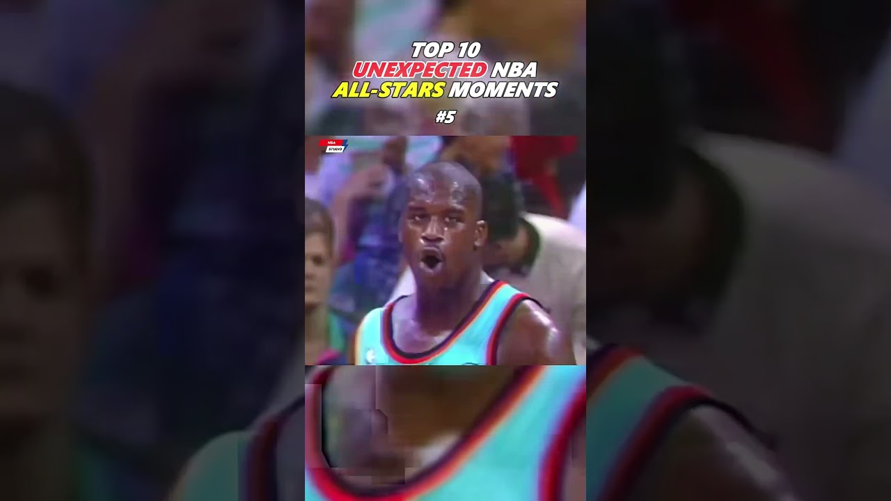 10 неожиданных моментов Матча всех звезд НБА #nbastudio #nbaallstar #shorts