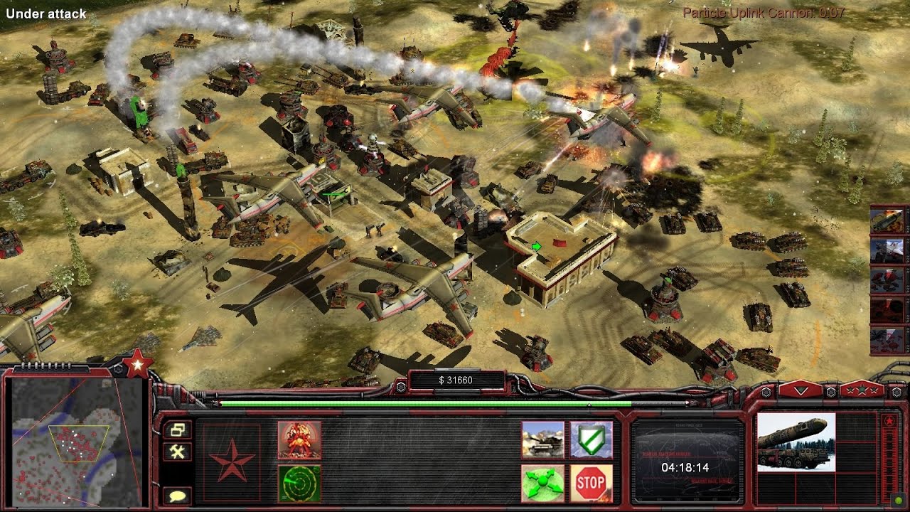 C&C Generals Zero Hour: Rise of The Reds Mod - Russia VS. USA