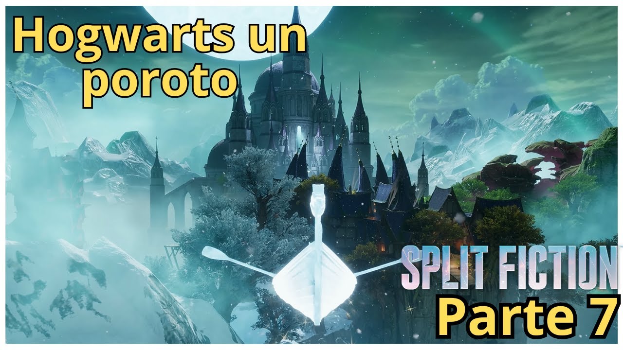 Tenemos hogwarts, pero con gatitos y topos magicos | Split Fiction Part 7 | #splitfiction
