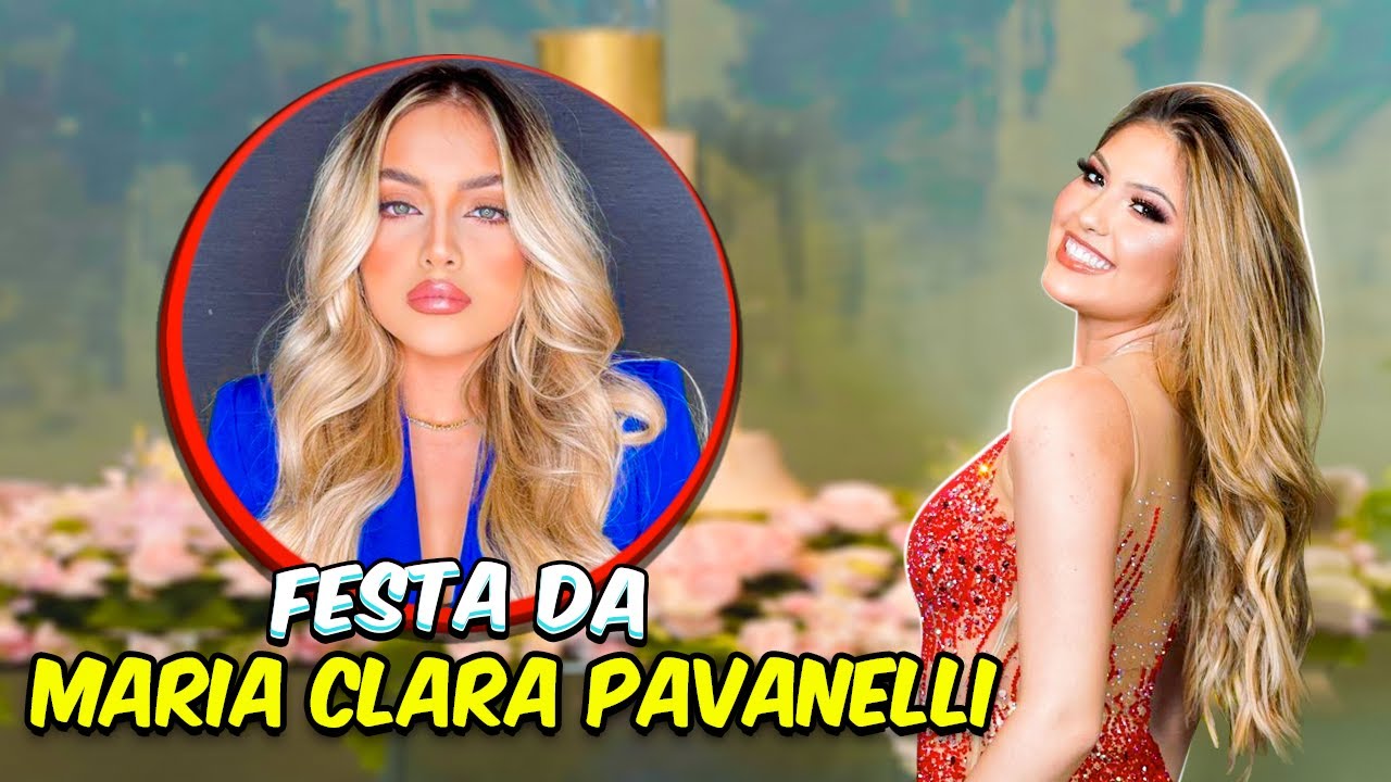 ARRUME-SE COMIGO PARA FESTA DA MARIA CLARA PAVANELLI