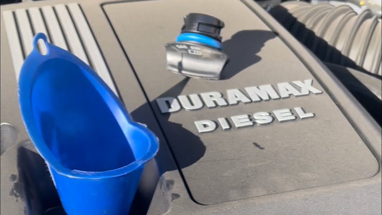 3.0 Duramax diesel oil change step by step very easy