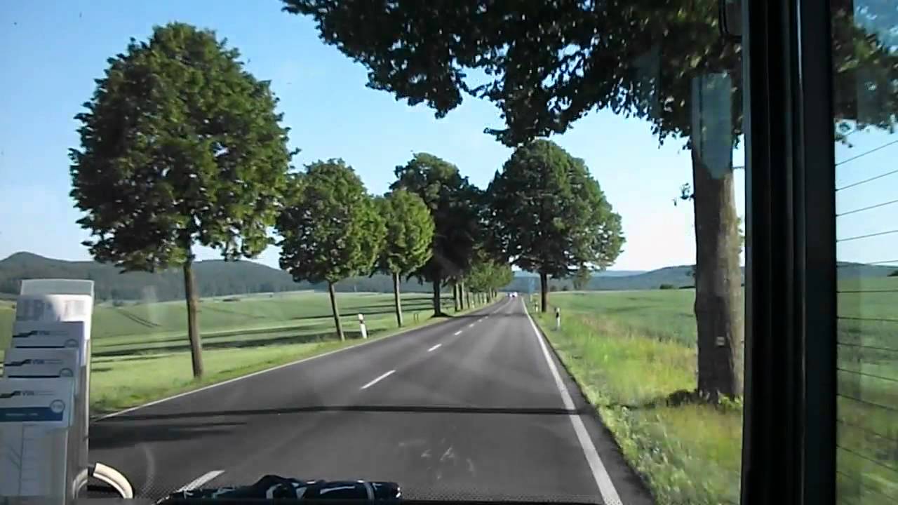 Busfahrt Göttingen RBB Linie.120 - (Göttingen ZOB nach Hann.Münden ZOB)