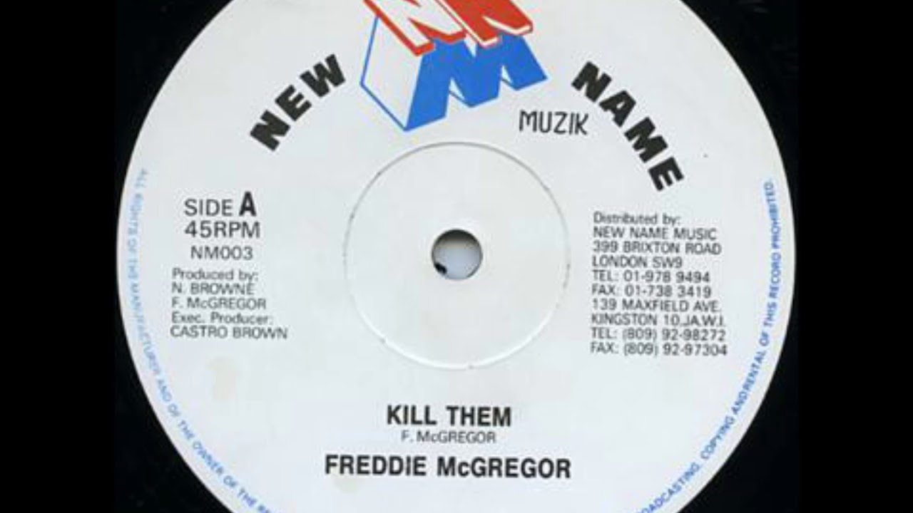 Freddie McGregor - Kill Them + Dub - 12