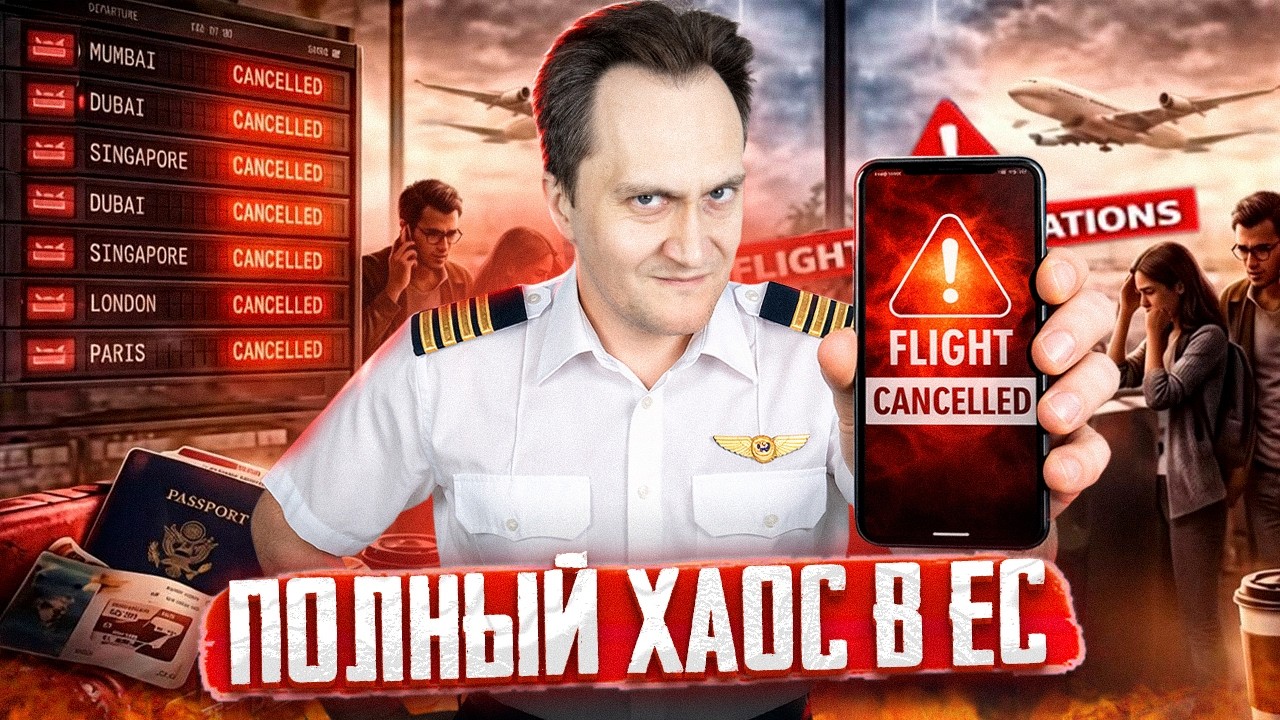 Авиационный коллапс в Европе: аэропорты ЗАКРОЮТСЯ через 2 недели?!