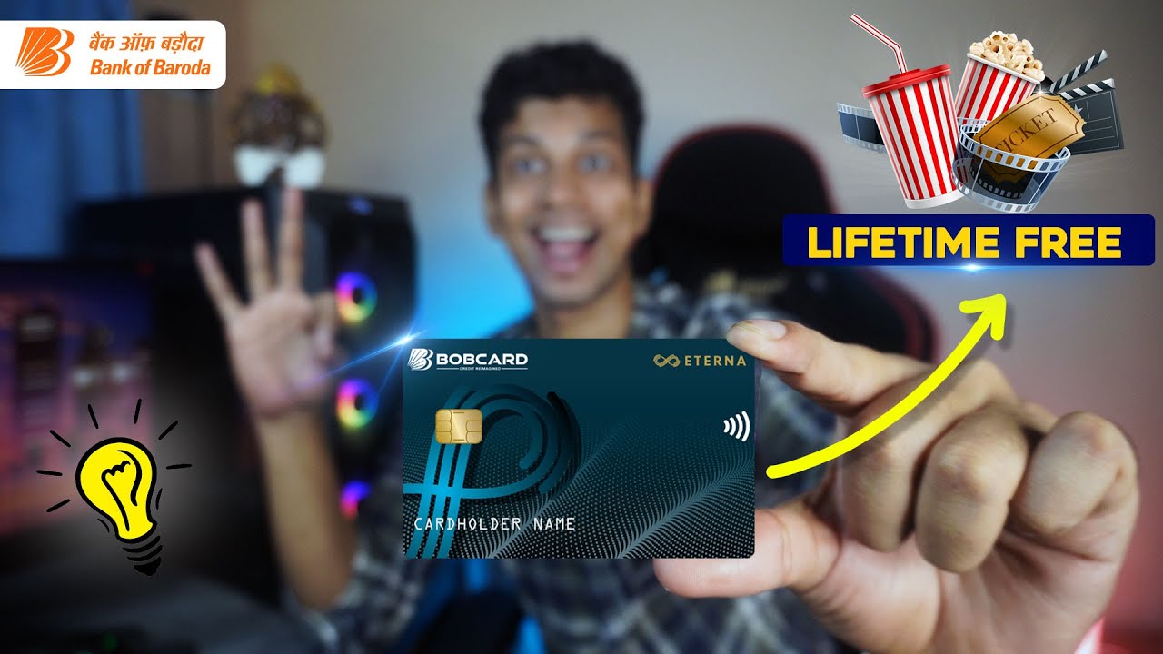 Lifetime FREE - BoB Eterna Credit Card Review - BoB Eterna Credit Card Features, Benefits & Charges
