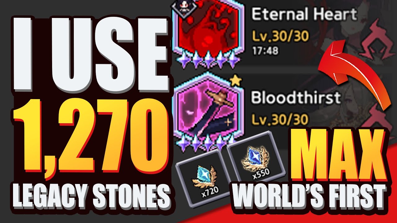 New Legacy Gacha System Walkthrough Guide | 1,270 Legacy Summon Stones | KING GOD CASTLE