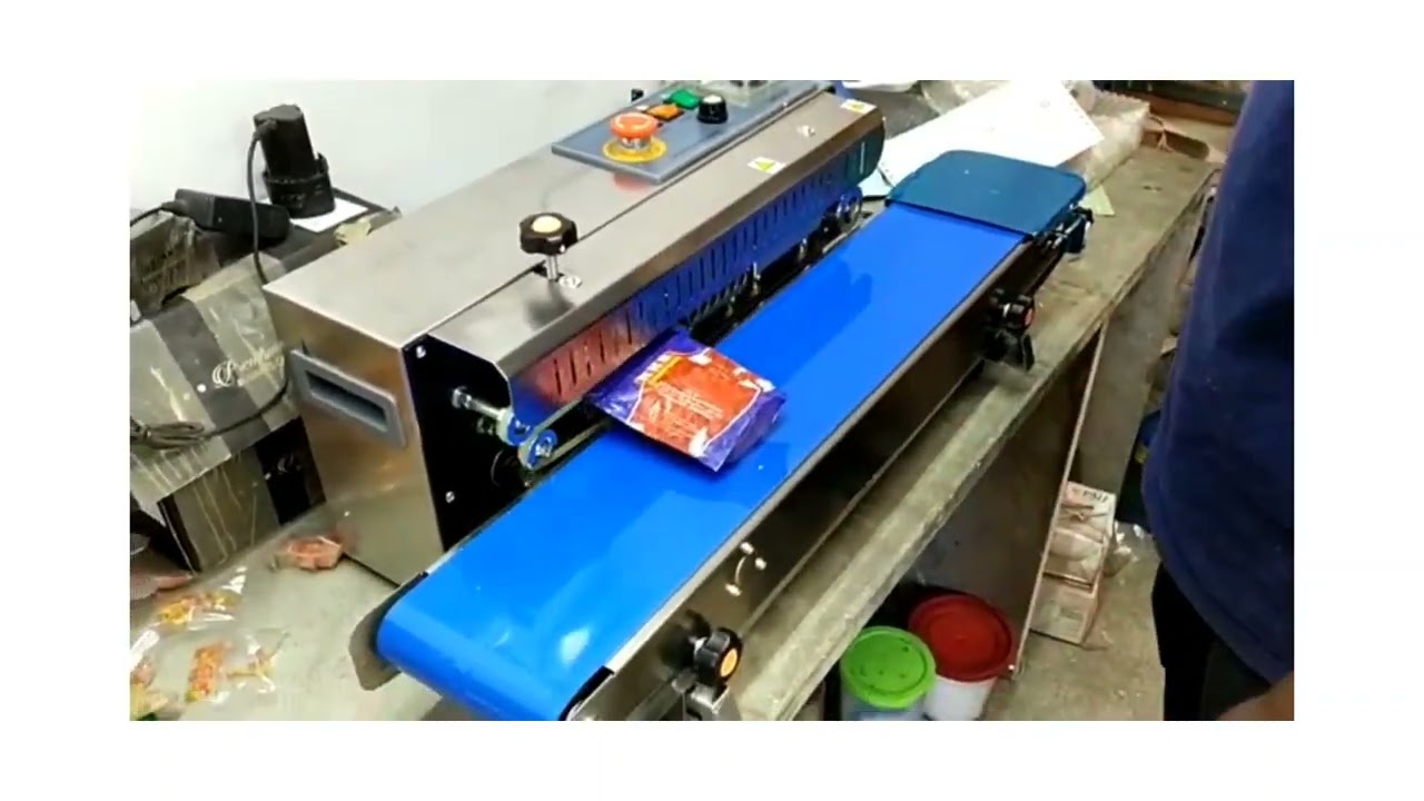 Continuous band sealer / Fast conveyor sealing machine