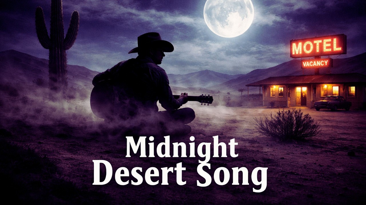 Whispers in the Dust | Dark Country Ballad of the Midnight Desert 🌙