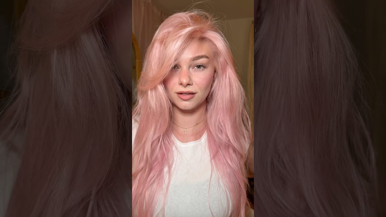 i missed having pink hair🤷🏼&zwj;♀️🩷🌸💕🎀  #hairtransformation #dyedhair #pinkhair