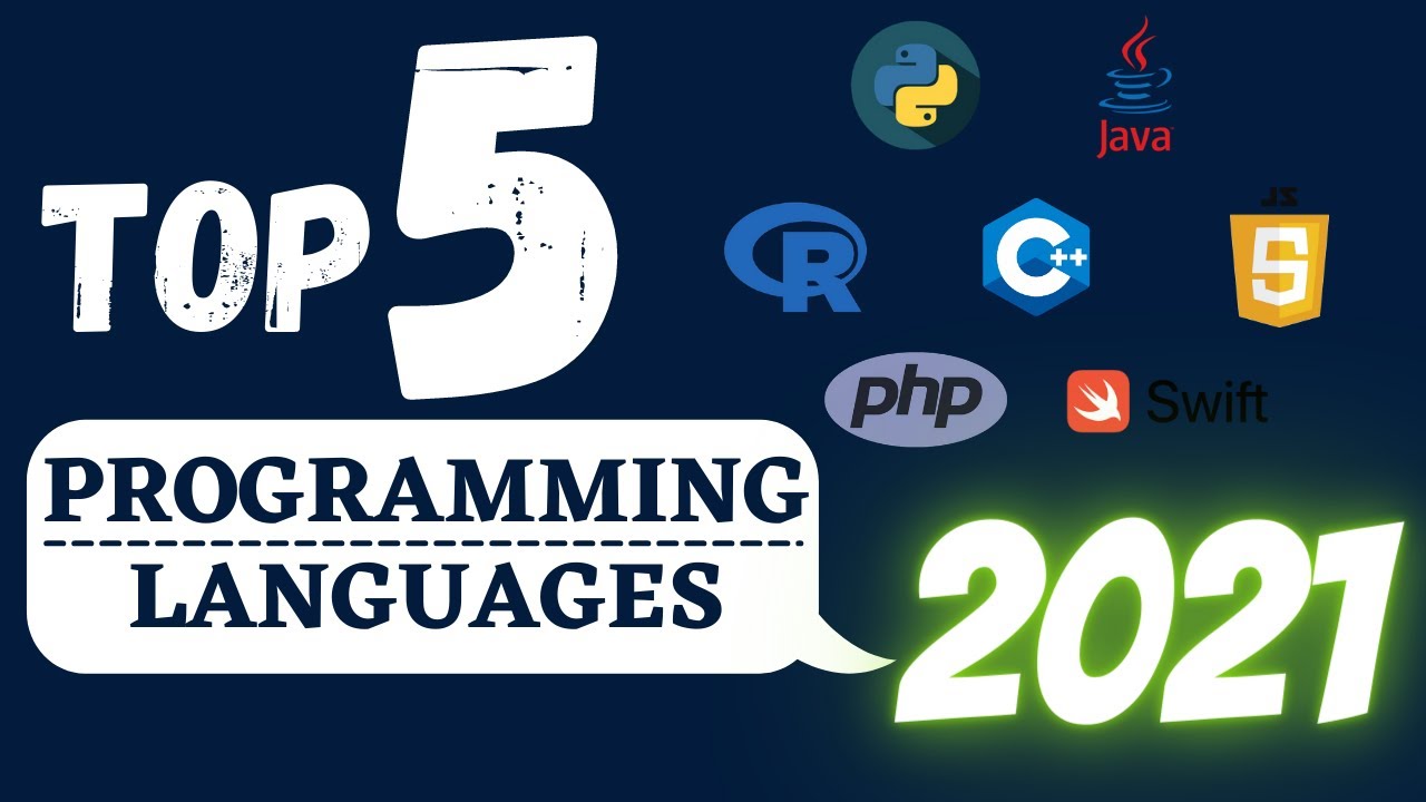Top 5 Programming Languages for 2021 | Top Programming Languages | To Get a Job
