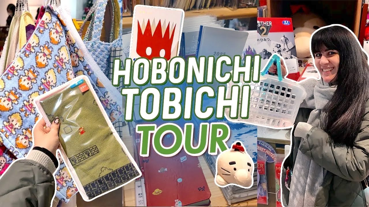 Hobonichi Tobichi Tour & Shop With Me | Japan Vlog