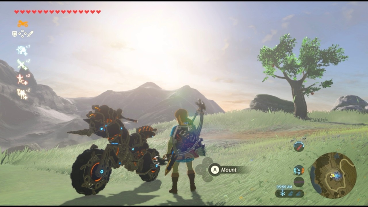 10 Hour Motorcycle Ride Through Hyrule | Zelda Live | Relax