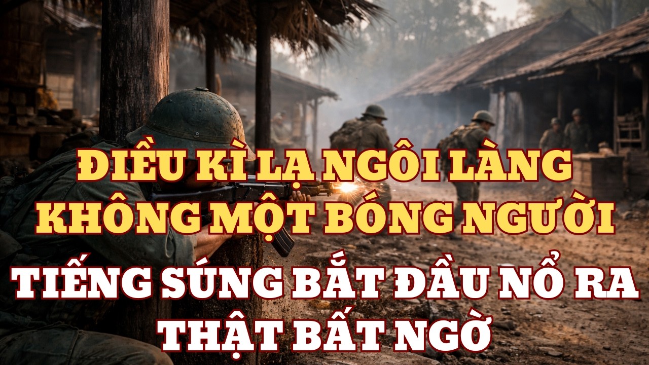 Ngôi Làng Không MỘT BÓNG NGƯỜI Kì Lạ - Tiếng Súng bắt ĐẦU NỔ RA Thật Bất Ngờ Ở Chiến Trường K |