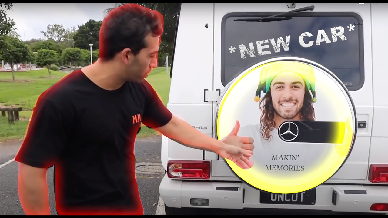 HIS LUCKY DAY!!
