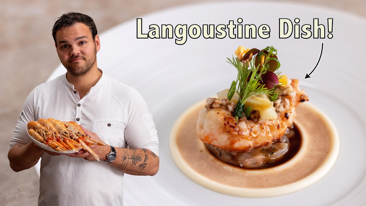 Cooking the Perfect Langoustine & White Asparagus Dish! Fine Dining Michelin Recipes