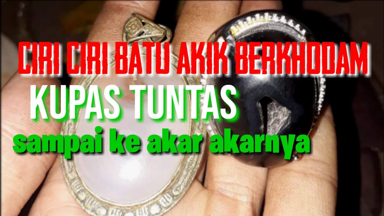ciri ciri batu akik berkhodam