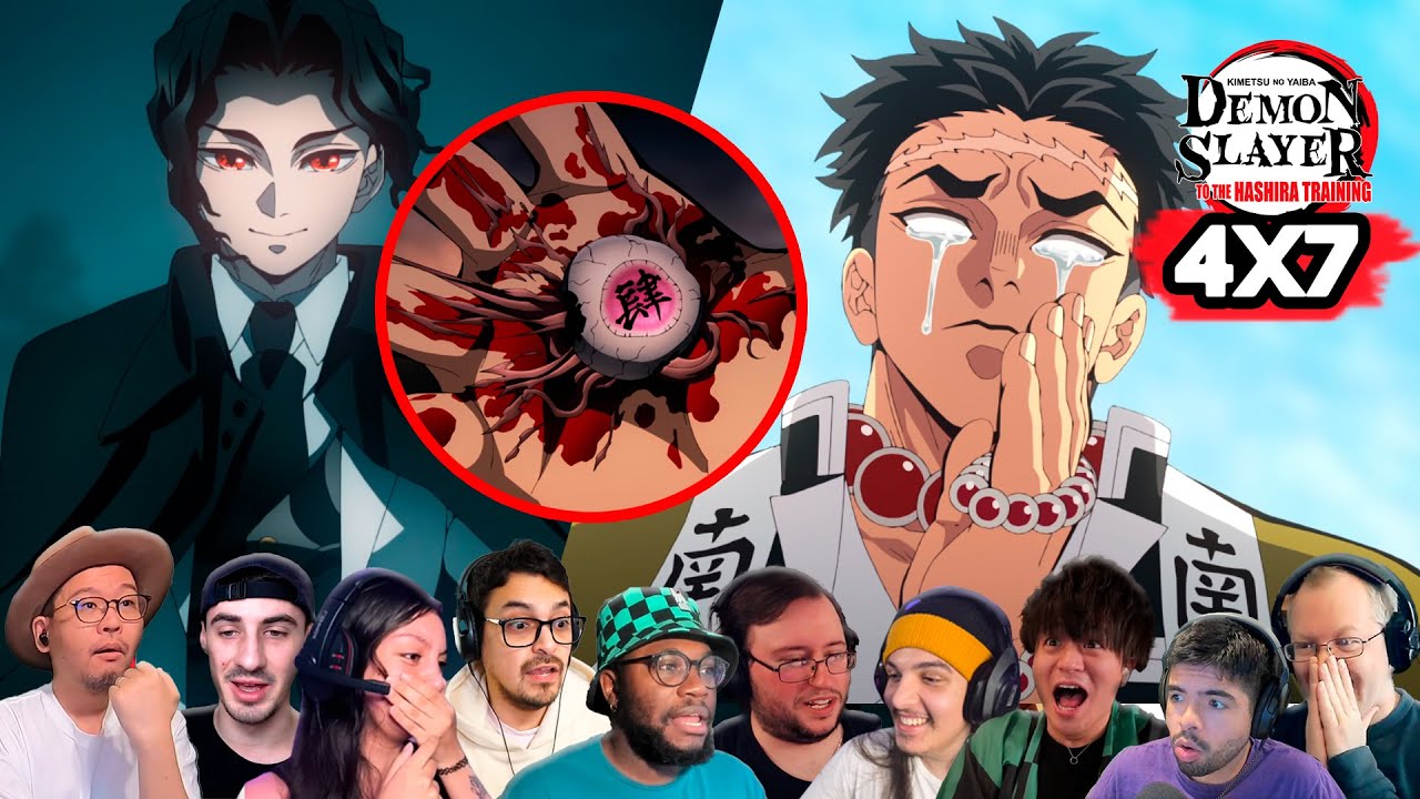 Demon Slayer Season 4 Episode 7 Reaction Mashup | Kimetsu No Yaiba 4x7