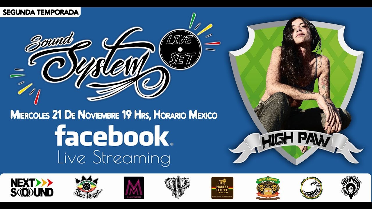 High Paw desde Galicia España - sound system live set