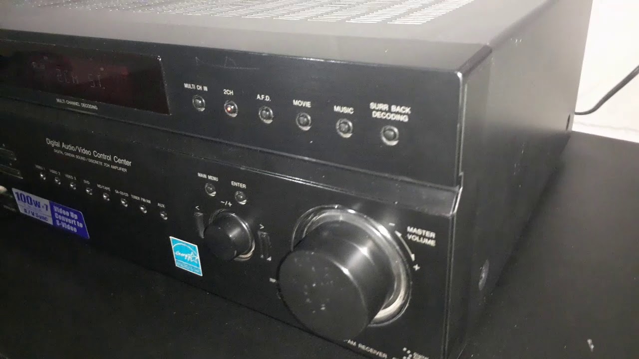 SONY RECEIVER STR-DE698  |  100W x 7 Digital Audio Video  Control Center | 5 Optical Out