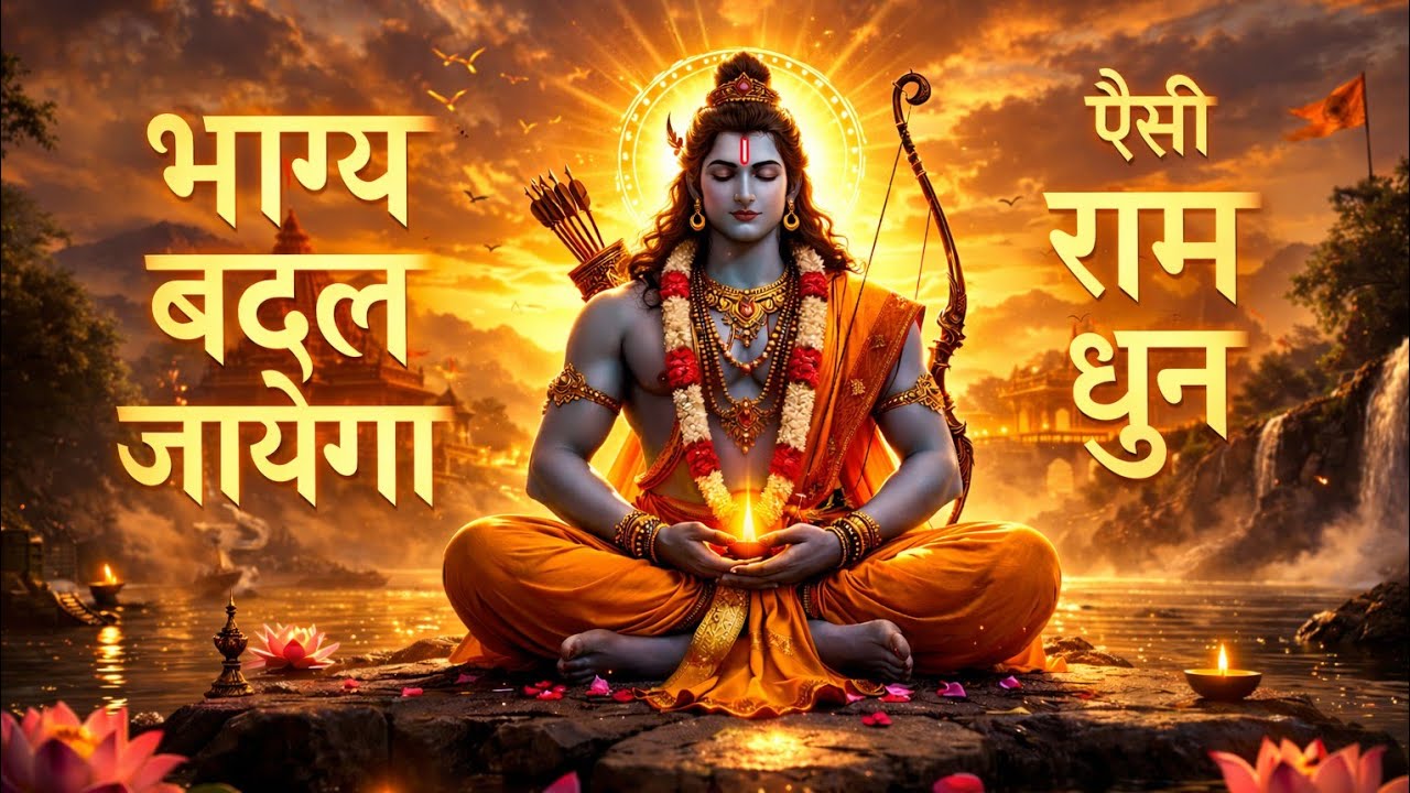 सिया राम जय राम जय जय राम | Peaceful Ram Dhun For Relaxation l #ram #jaishreeram 