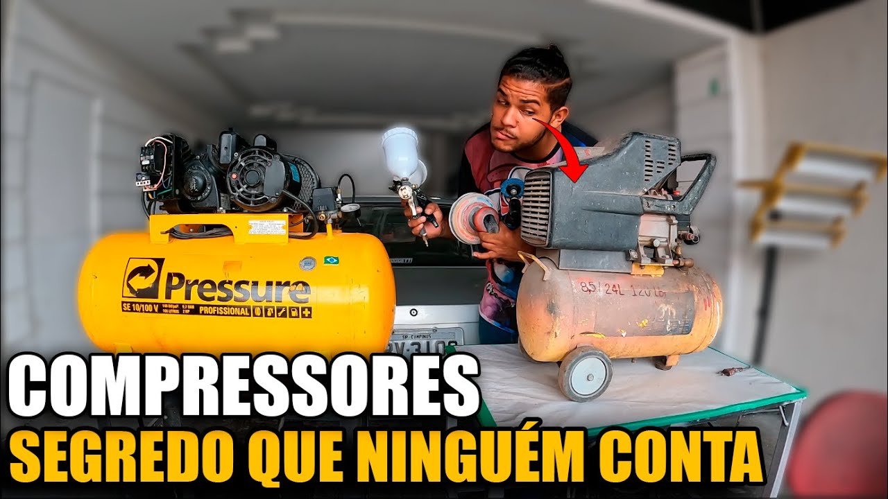 COMPRESSORES - SEGREDO QUE NIGU&Eacute;M CONTA PASSO A PASSO!
