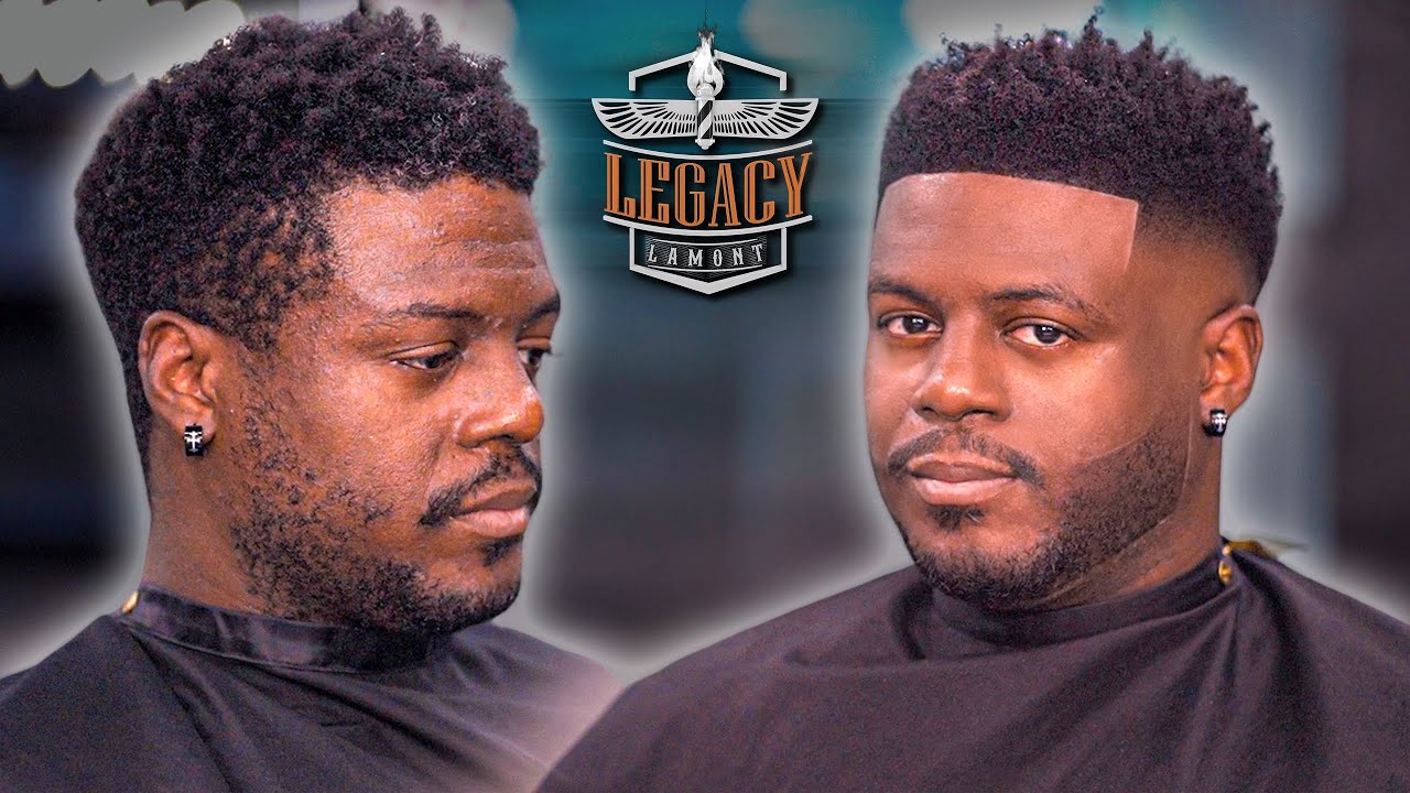 🔥Barber Tutorial: Mastering High Fade with Curl Sponged Top || Legacy Lamont