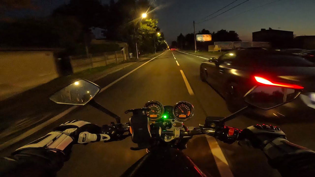 EVENING CITY RIDE | SUZUKI BANDIT 600 POV | A2